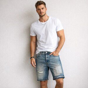 Men's Levi 501 Blue Denim Shorts